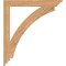 Ekena Millwork Thorton Traditional Smooth Bracket, Western Red Cedar, 3 1/2"W x 34"D x 38"H BKT04X34X38THR01SWR - alternate 2
